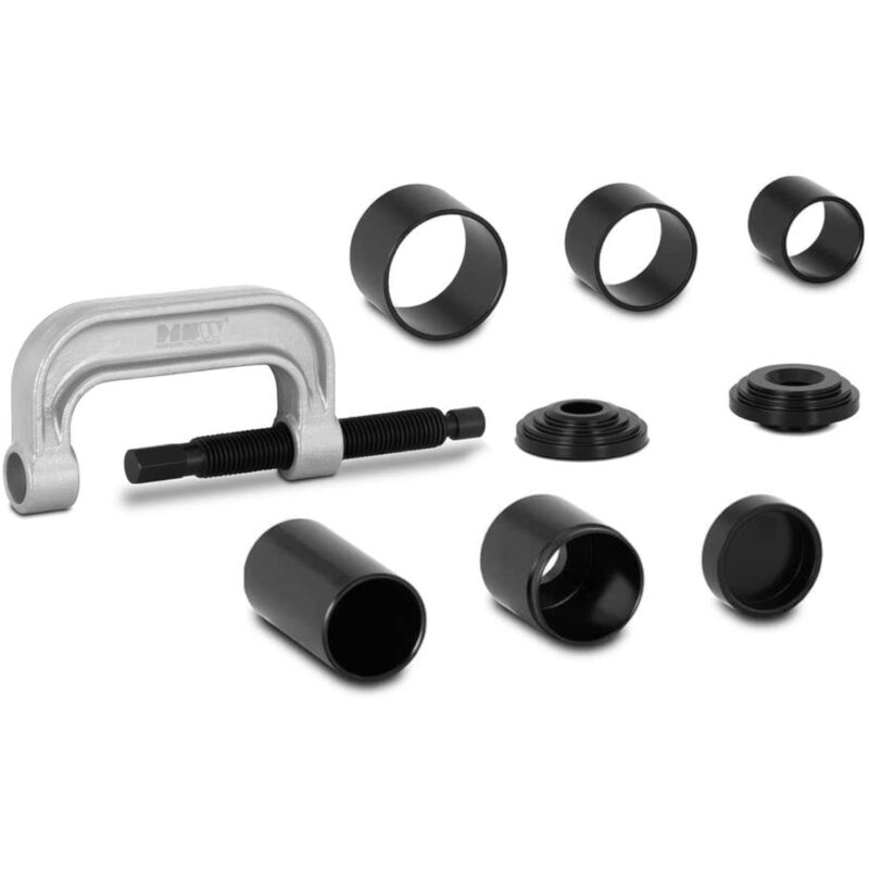Kit Extracteur De Rotule MSW Pour Mercedes W211/W220/W230 – 5 Pièces En Acier, Mallette De Transport, Changement Rapide Des Rotules De Direction/ suspension