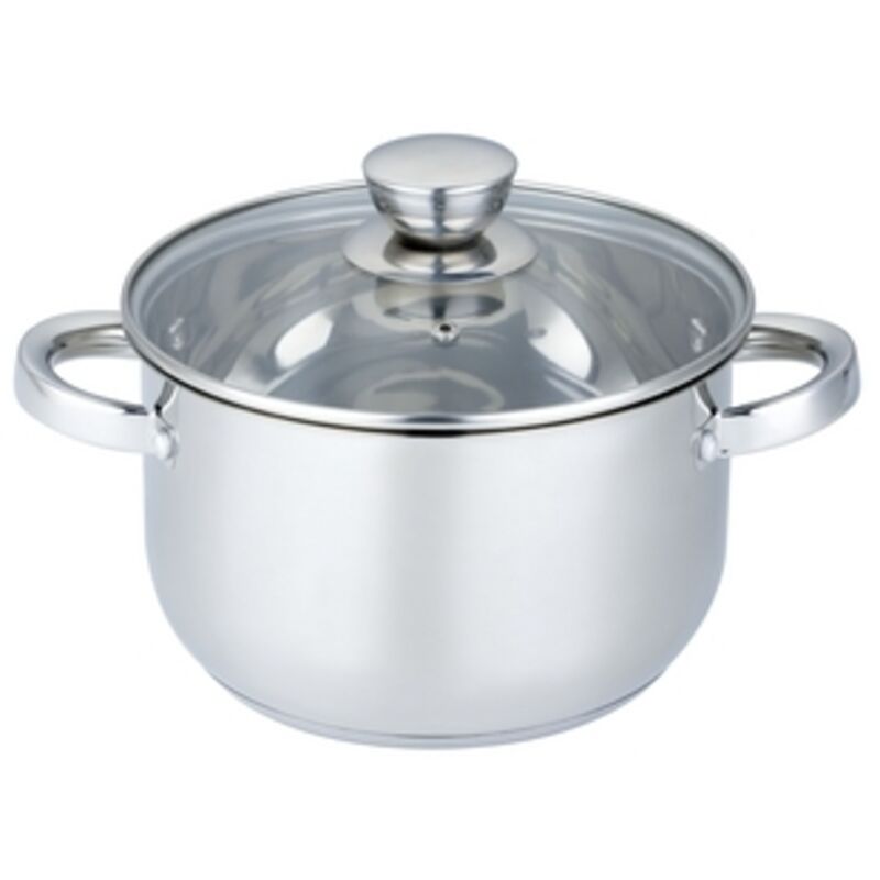 Barazzoni Casserole Bonita Acier INOX CM 22 Avec Four Termoradiante