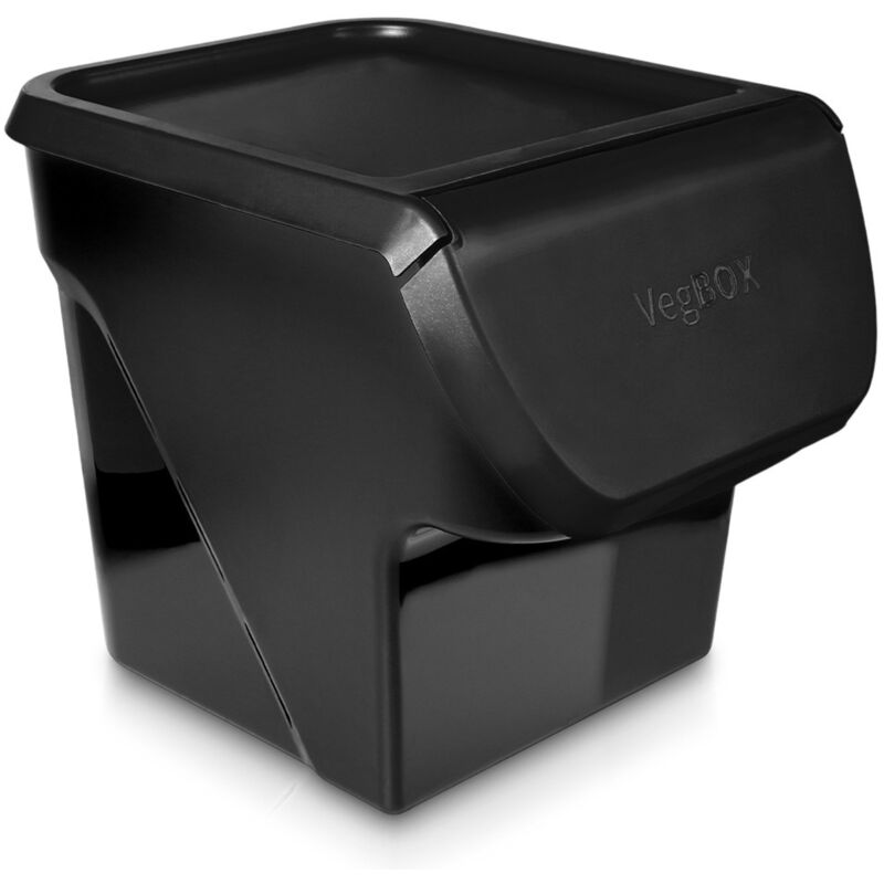 GOVÅ Lot de 3 boîtes de rangement avec couvercle pour pommes de terre et oignons - Boîte de
