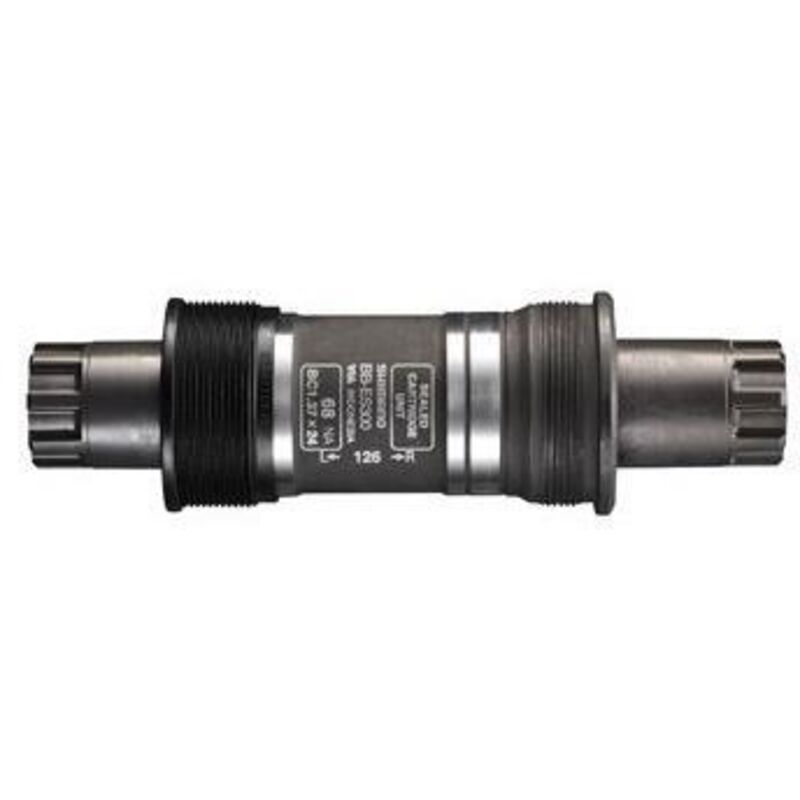 Boîtier De Pédalier Shimano BB-ES300 Octalink – BSA 68/73 Mm, Axe Creux, 8 Cannelures, Noir