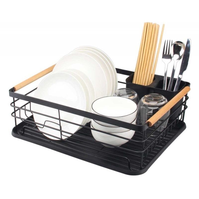 Tiroir Coulissant Extensible 32 à 52 Cm Blanc - Organisateur Placard Cuisine Sans Perçage, Plateau Rétractable Robuste