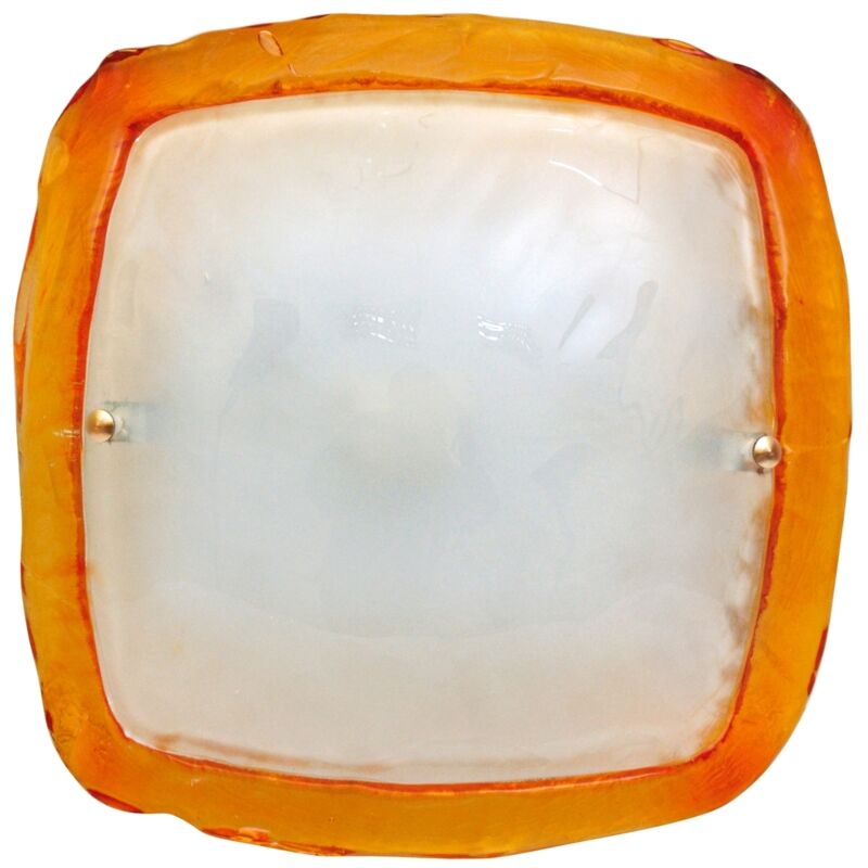 PLAFOND BORGO 1 E27 CANDELLUX ORANGE 13-88638