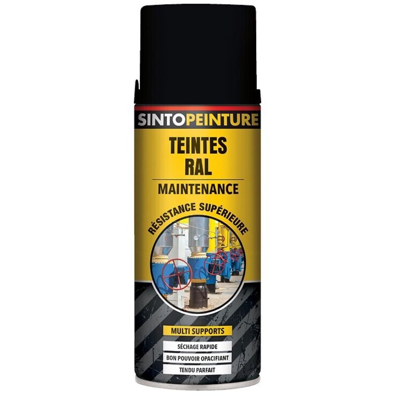 Peinture Multi-supports Resinence Rénovation - Noir - Satiné - 500ml