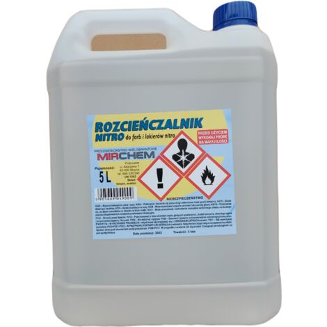 Diluant NITRO Solvant MIRCHEM 5l