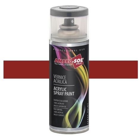 VERNIS ACRYLIQUE UNIVERSEL RAL 3001 Rouge