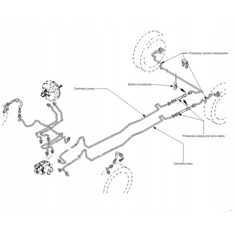 1K0611763E 1K0611763F 1K0611764L 1K0611764M Lot De 2 Conduites De Frein Arrière Gauche Et Droite De Rechange Pour Cabrio