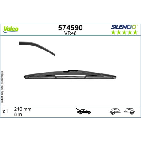 VALEO First Essuie-Glace FC65 - Balai Conventionnel 650mm Pour Pare-Brise Avant