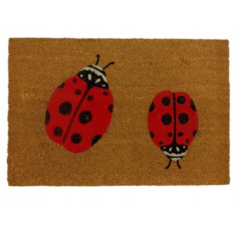 PAILLASSON COCCINELLE NOIX DE COCO 40 x 60 (1/3)