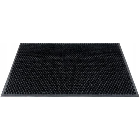 Tapis de porte en caoutchouc synthétique 40x60 cm pour les chaussures sous la porte (1/2)