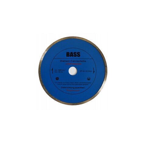 Disque diamant 180mm pour coupe humide – Pour béton, marbre et carrelage – Épaisseur 1,6mm – Vitesse max 8600 tr/min