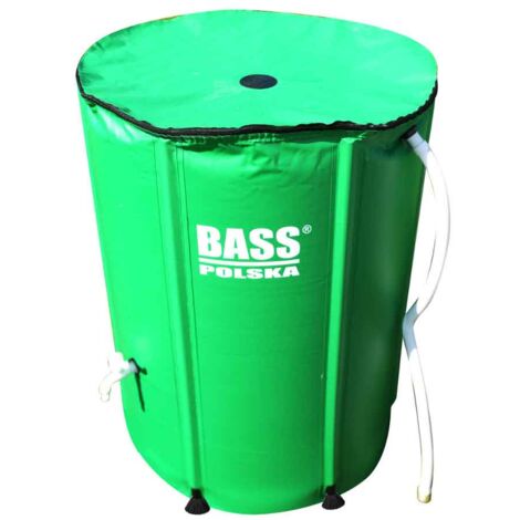 Baril d'eau de pluie 500 l, vert (1/5)