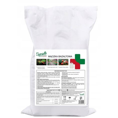 Farine De Roche Basalte Urgale 10 Kg - Amendement Sol Naturel - Richesse En Silice Et Minéraux