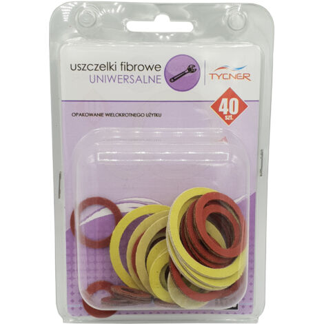 40x cuisine salle de bains joints universels ensemble de rondelles en fibre (1/3)