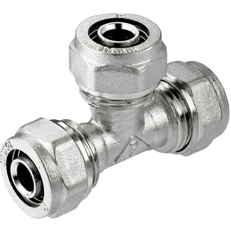 Té à vis PEX 16 mm (1/2)
