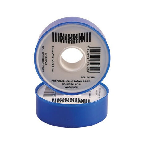 Ruban téflon pour joints PTFE 12 mx 12 mm x 0,1 mm