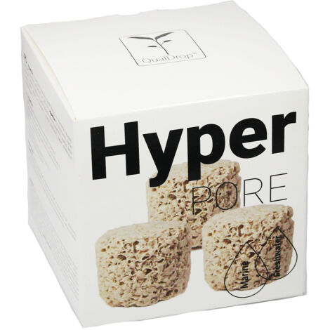 QualDrop Hyper Pore 1000 ml - matériau filtrant en céramique