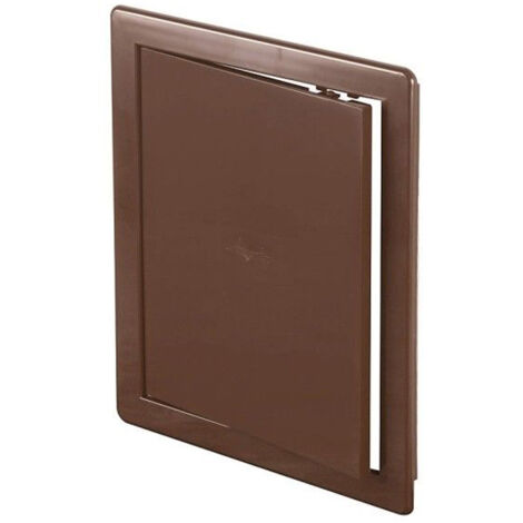 150x150mm ABS marron plastique panneau d'inspection trappe murale (1/2)