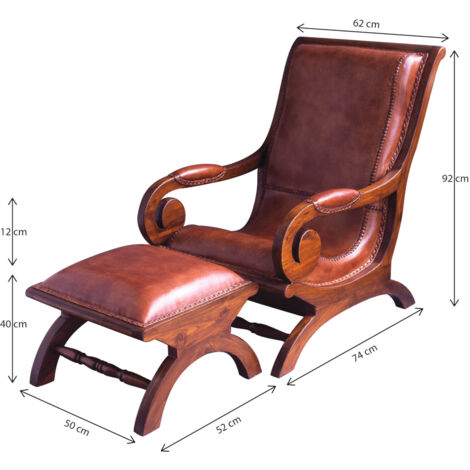Fauteuil de salon en cuir de Tyler Hays pour BDDW En vente sur