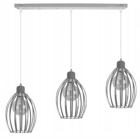 Plafonnier Loft Suspension Métal E27 LED (1/5)