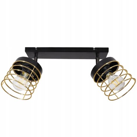 Suspension, lustre, doré, plafonnier LED (1/5)