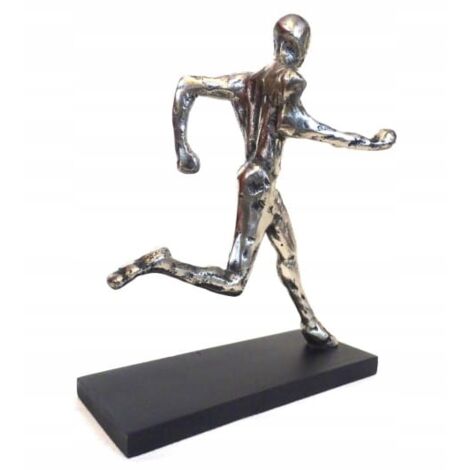 Grande Statue Indienne Amérindienne 97 Cm - Décoration Western En Acrylique - Neuve