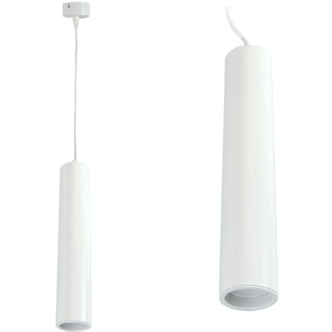 Suspension 30cm GU10 Blanc (1/5)