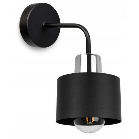 APPLIQUE, LAMPE CARRÉE, PLAFONNIER, LAMPE LED NOIRE