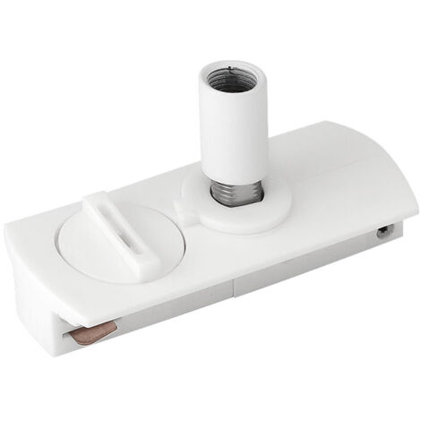 Adaptateur de rail pour lampes suspendues MONOPHASÉ blanc