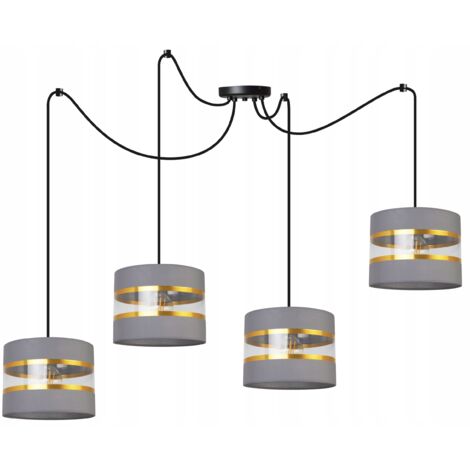 LAMPADAIRE SUSPENDU LUSTRE ABAT-JOUR MODERNE (1/5)