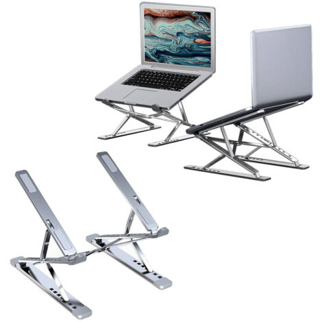 Support Ordinateur Portable Yanavee Aluminium - 6 Hauteurs Réglables Support Ordinateur Portable Yanavee Aluminium - 6 Hauteurs Réglables