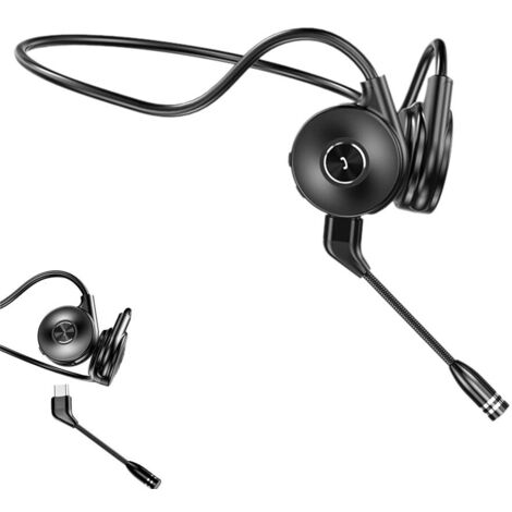 Casque Bluetooth sans fil Bone M-1 (noir) (1/5)