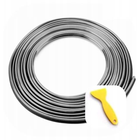 BANDE DÉCORATIVE TUNING AUTO 5M ARGENT + GRATUIT