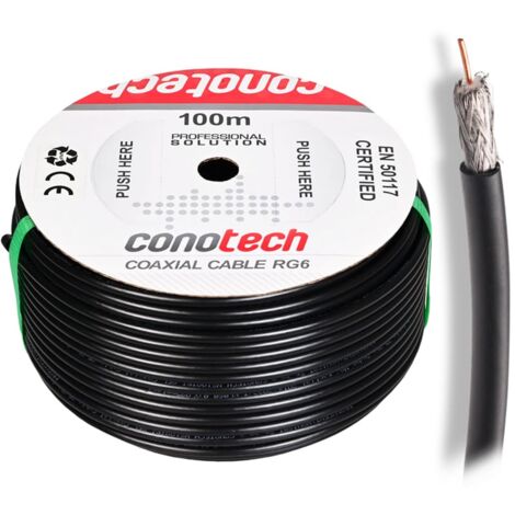 KabelDirekt – Câble Antenne HDTV – 1,5 m – (75 ohms, connecteur F