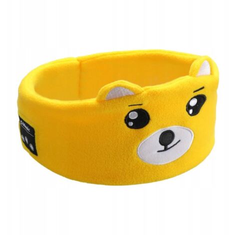 COUSSINETS POUR LES YEUX DORMANTS, CASQUE BLUETOOTH, OURS EN PELUCHE (1/4)