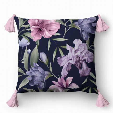 Taie d'oreiller décorative 45x45 Floral (1/2)