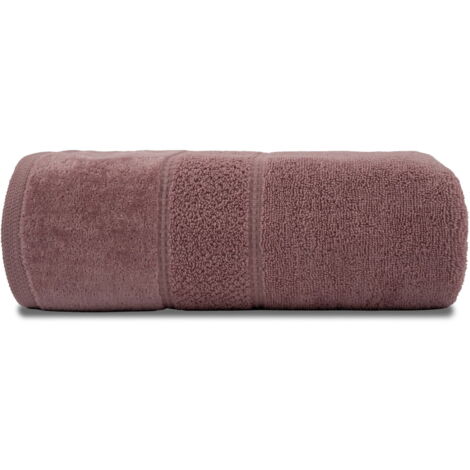 Serviette 30x50 Mario rose 480g 100% coton (1/2)