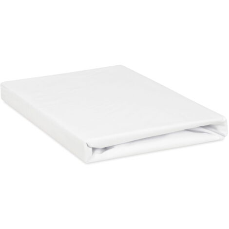 Surmatelas hygiénique 90x200 Jersey blanc (1/5)
