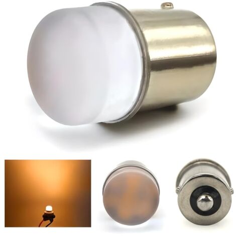 Ampoule H4 Ampoules LED Feux Stop 2 Pièces Blanc BA15S R5W 1156 - 8 SMD 5050 - 12V - Pour Feux Arrière Et Clignotants Feux Arrière Led