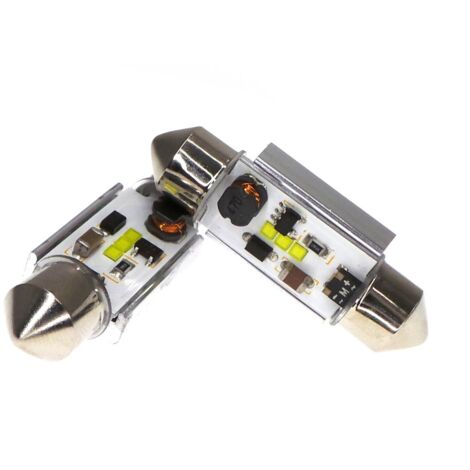 Lot de 2 ampoules LED C5W SV8.5 10-18 V CANBUS 36 mm (1/5)