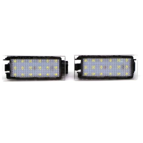 Feux d'immatriculation LED Nissan, Renault, Mercedes, Fiat 2 pièces (1/5)