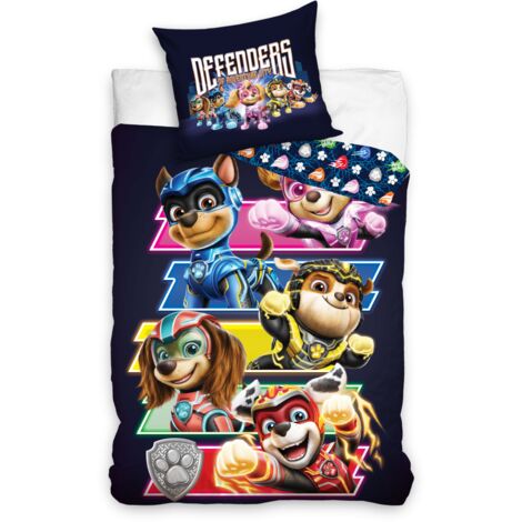 Parure de lit enfant Pat'Patrouille 160x200 Chiens (1/2)