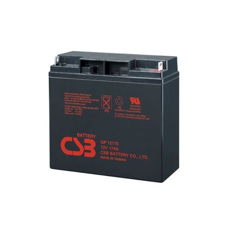 Batterie Plomb-acide AGM 12V 17Ah – Technologie Non Tissée, Durée De Vie 10 Ans, Pour Alarmes, Onduleurs, Loisirs