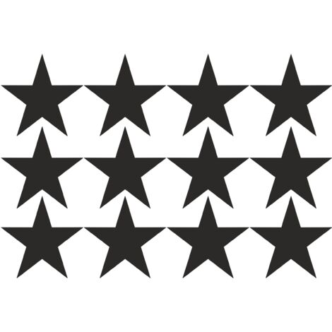 STICKERS MURAUX ÉTOILES GRAND JUSQU'À 30 CM (1/4)