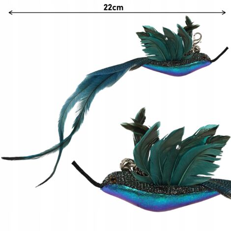 Jouet pour chat colibri avec plumes et clochette, oiseau interchangeable pour canne à pêche