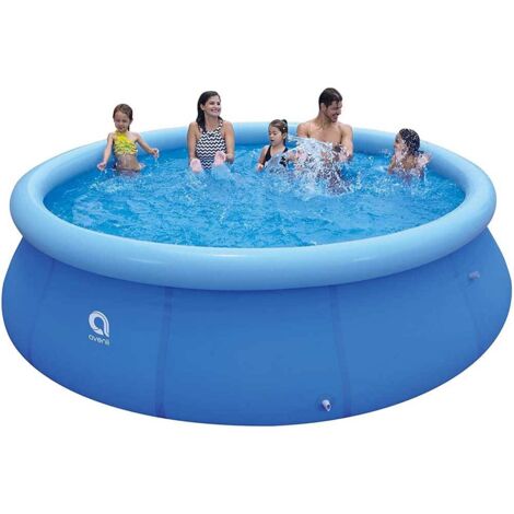 Piscine extensible Avenli Garden avec pompe 420x84 cm