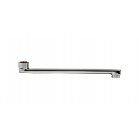 Bec plat pour robinet mitigeur monocommande type L 15 cm