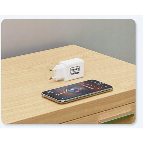 Chargeur Gan 35 W A+C EU PLUG YMS-618 (1/3)