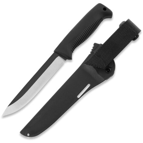 Peltonen Knives M95 Ranger Puukko Sissipuukko FJP144 Couteau 80CrV2 Acier Noir Manche TPE Gaine Composite Noire (1/4)