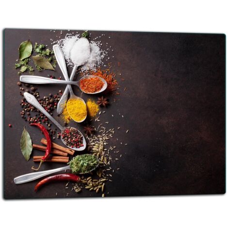 Planche à Découper En Verre 52 X 40 Cm Popcorn