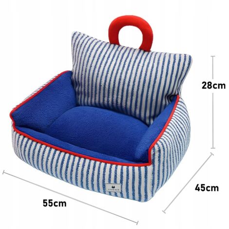 Fauteuil pour chat et chien, confortable et doux, canapé-lit 55 cm (1/5)